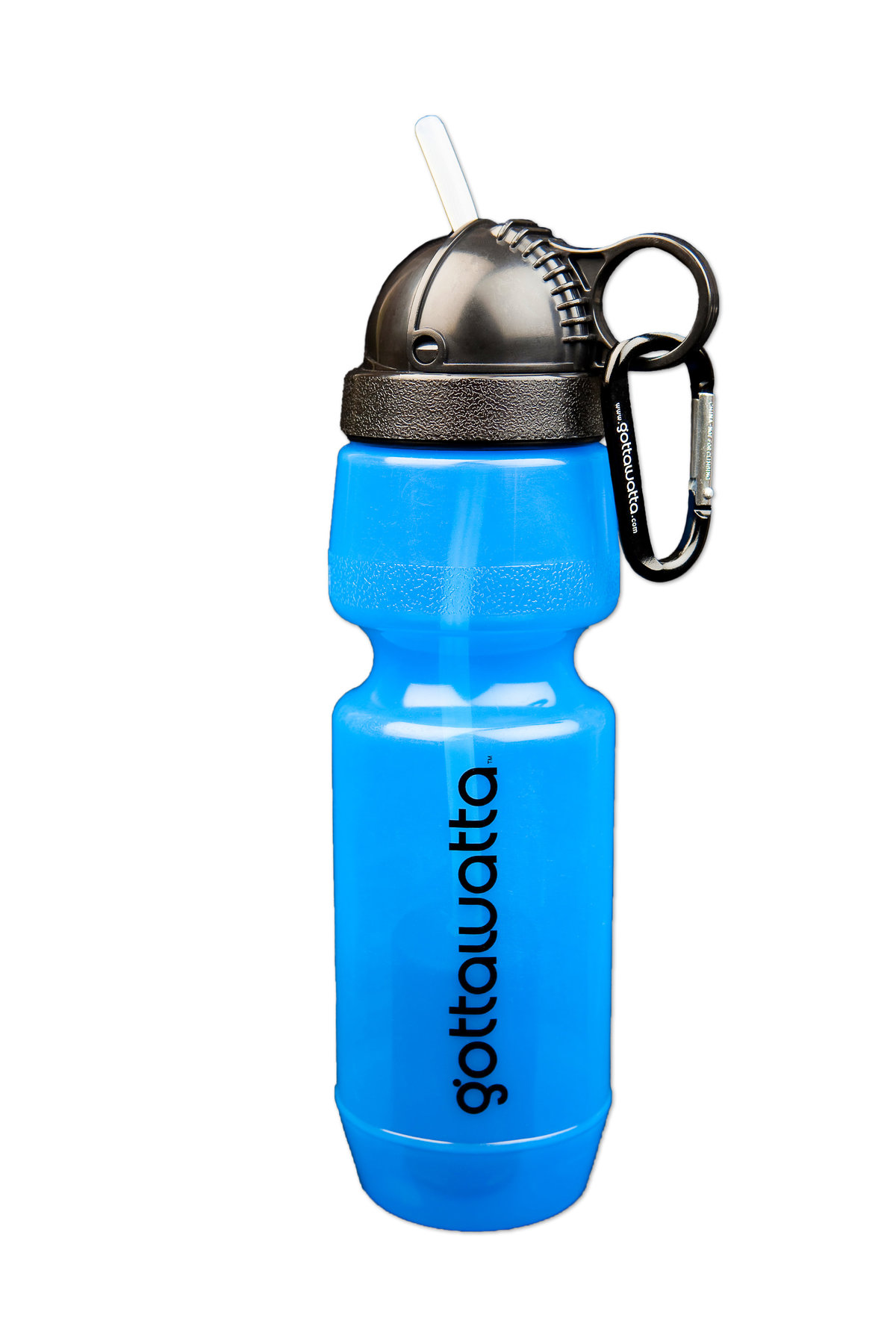 Water bottle with filter.