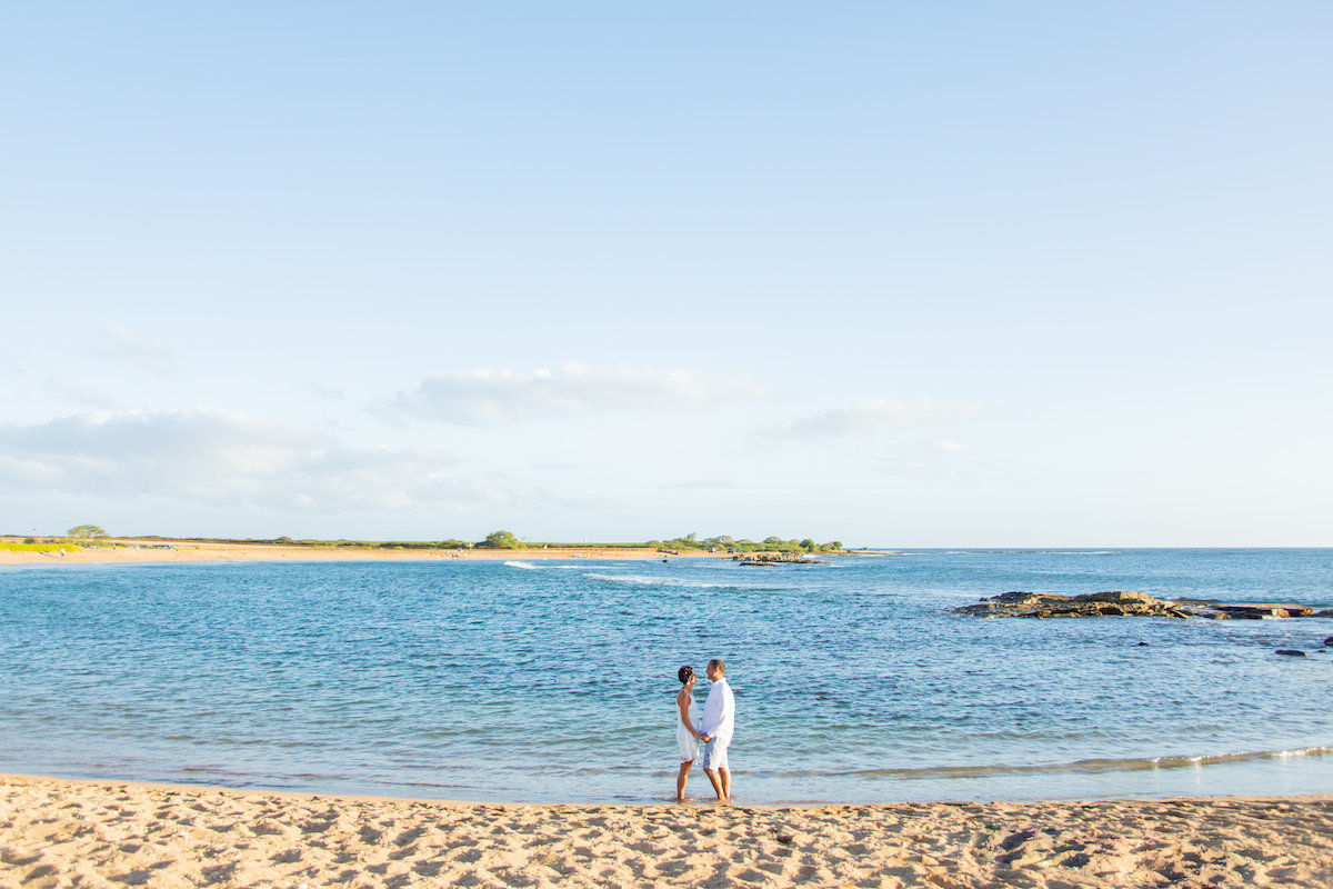 Beach Kauai Couples Portraits