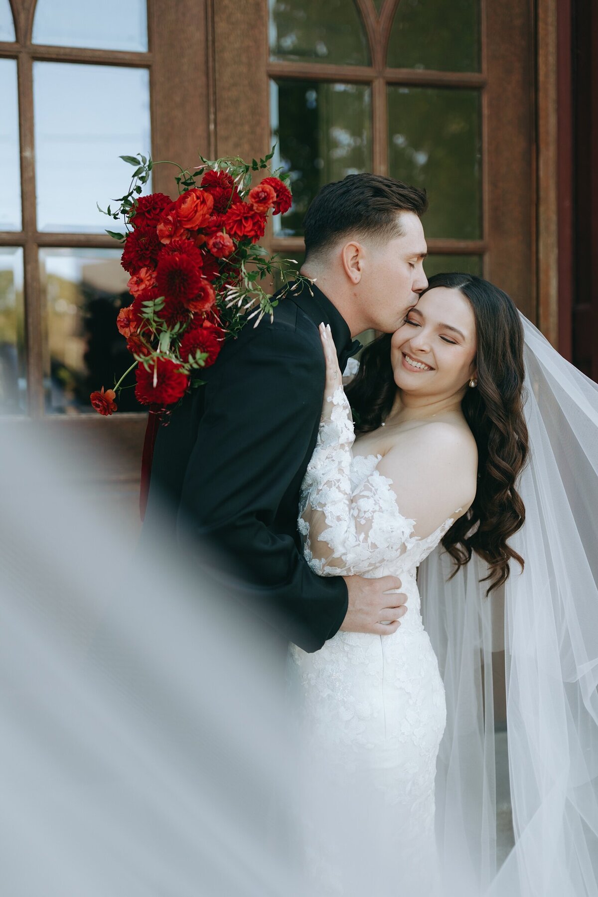 Jordan and Ian Romantic Red Rock and Roll Wedding Brooklyn Arts Center_0064