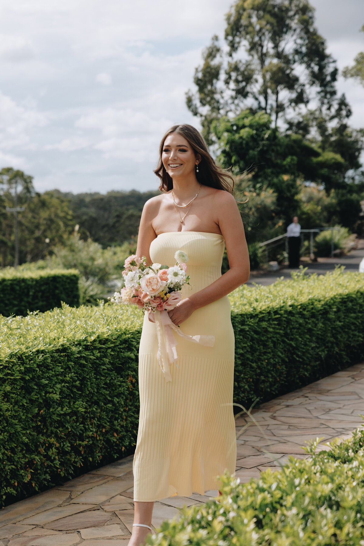 Bee's Blossoms Floral Studio Gold Coast Australia Florist Wedding Event Floral Design Flower Workshops Retail Deliveries Belle Clark Whimsical Romantic Lush Flowers Wedding Bouquets Centerpieces AEW_TylahandJoe-10