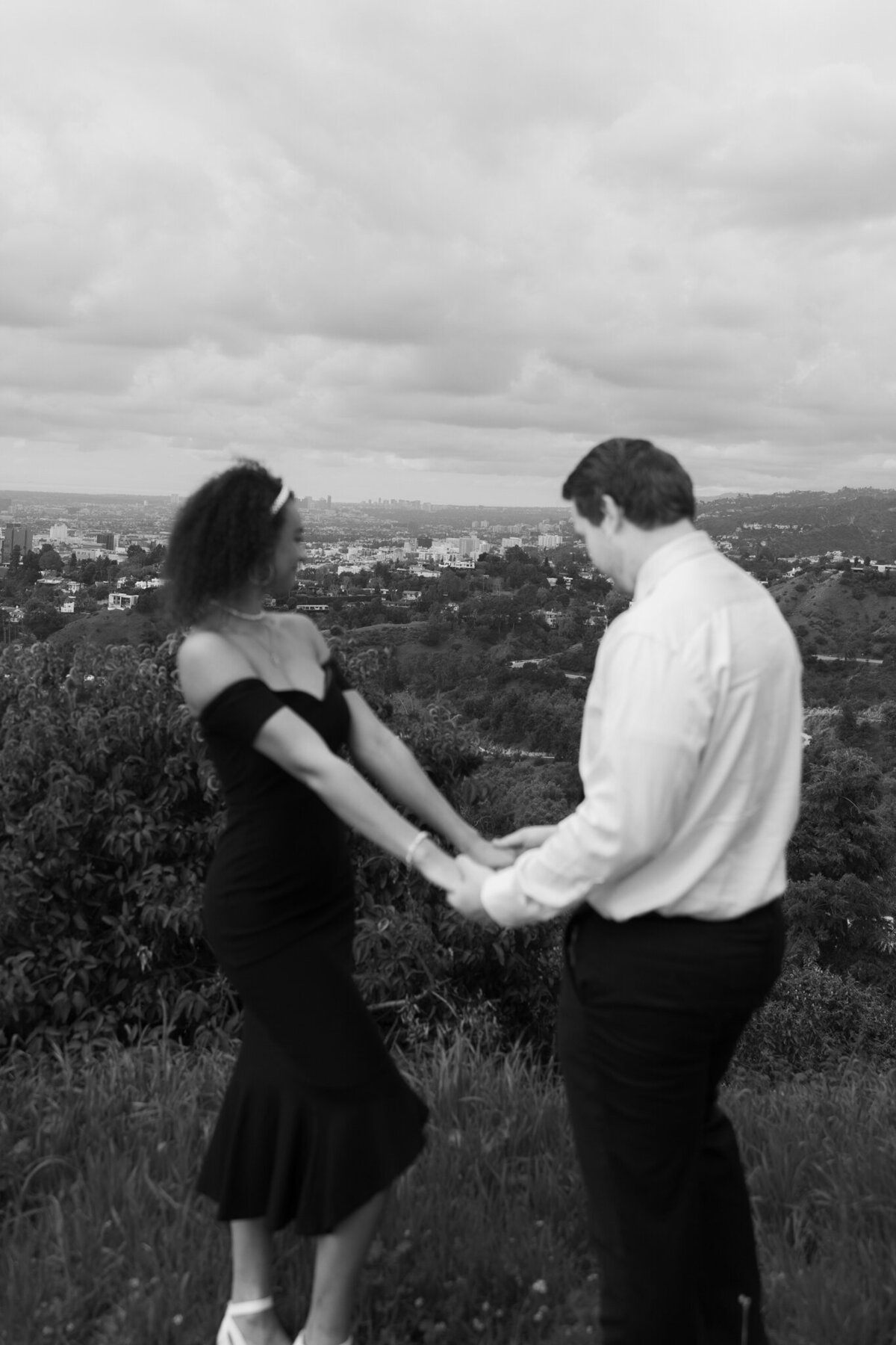 Griffith Observatory Engagement Photoshoot, Los Angeles Wedding Photographer-04