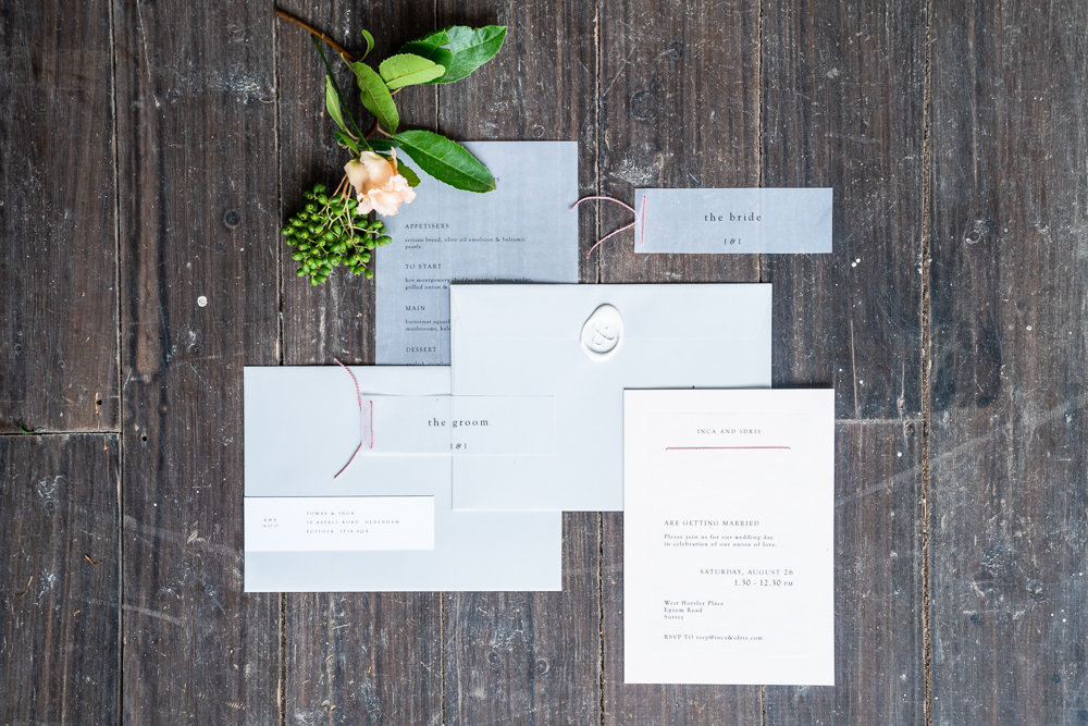 Invitation Suite | UK Wedding Planner | Rachel Dalton Weddings