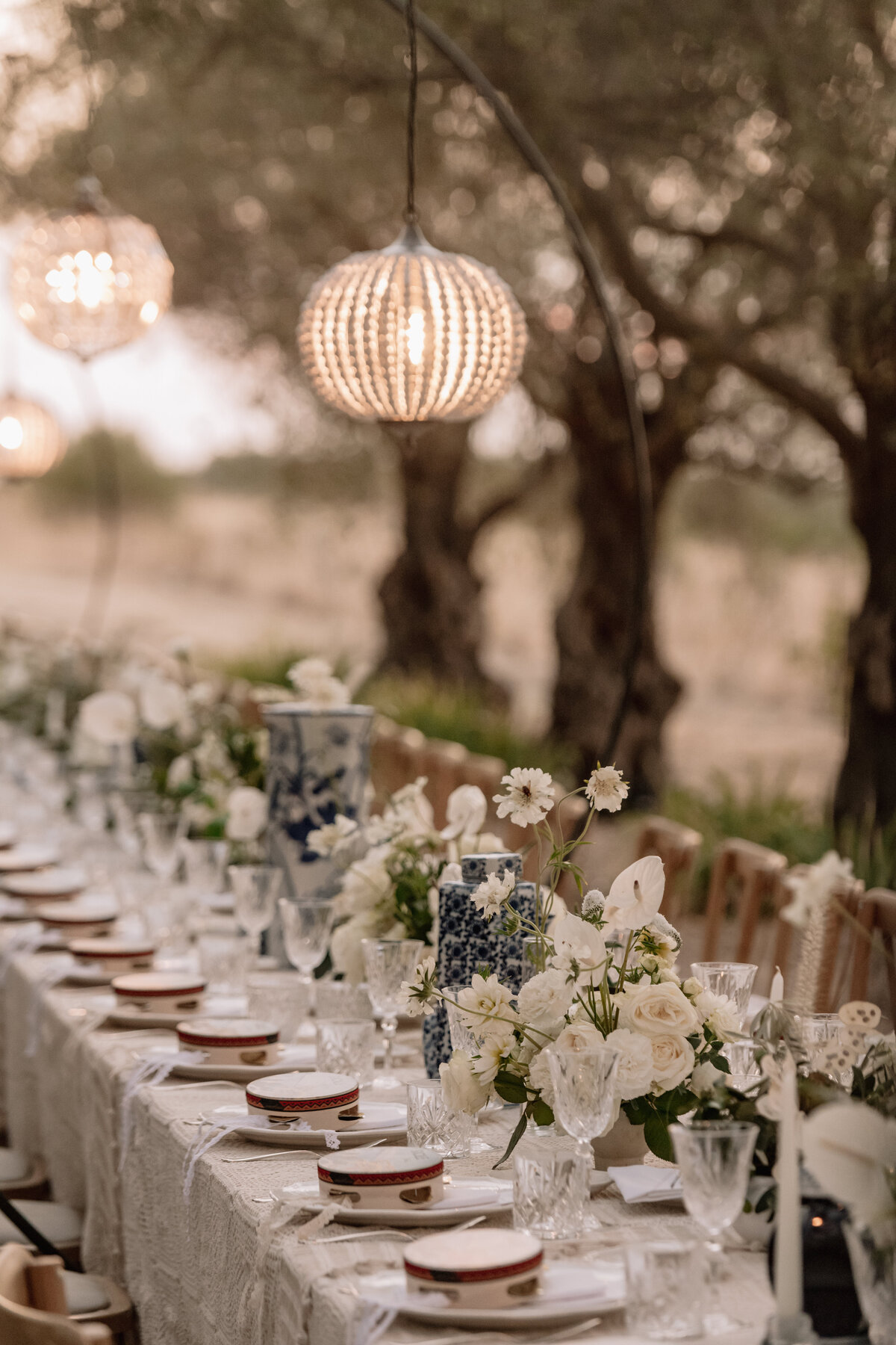 Sicilian-inspired wedding reception