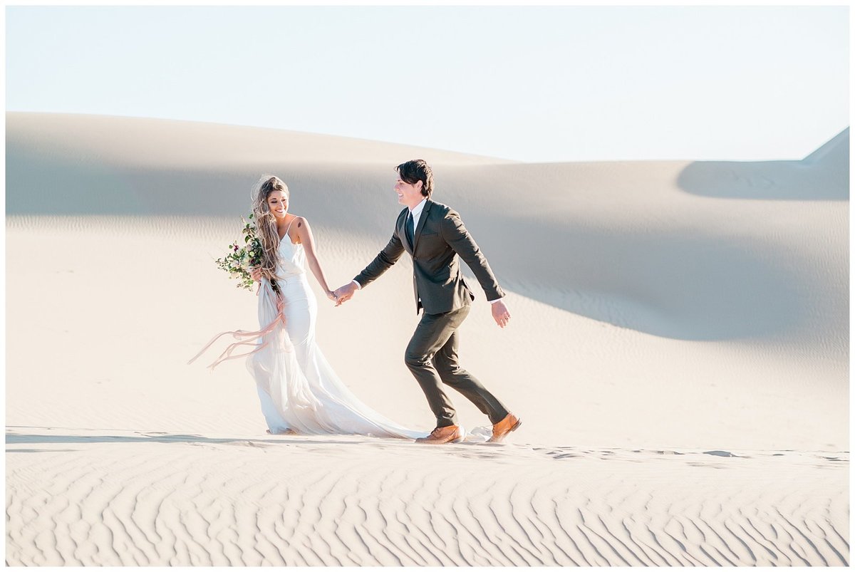 Glamis Desert Bohemian Wedding Styled elopement southern california sand dunes photo023