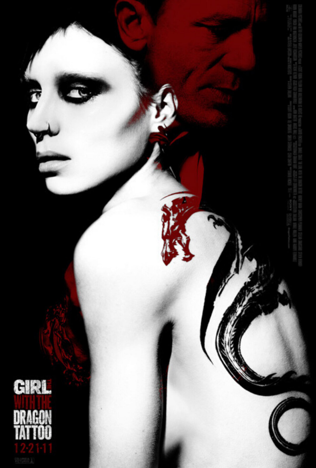 Dragon tattoo 2 Design poster