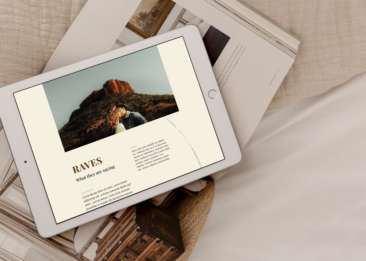 The Roar Showit Web Design Website Template Valerie Business Layout 2