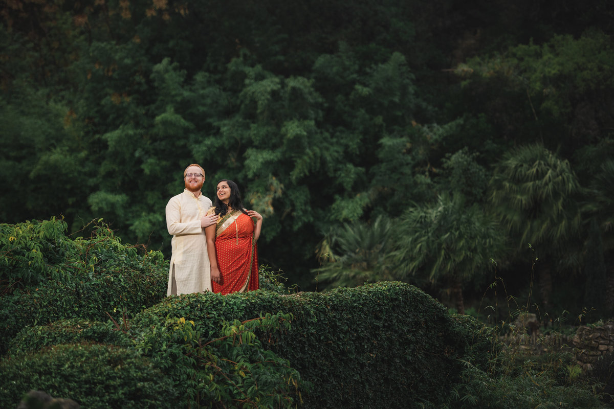 Japanese Gardens San Antonio Engagement