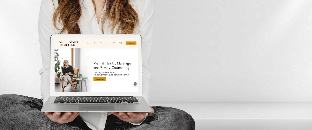 Woods MarCom mobile-first website