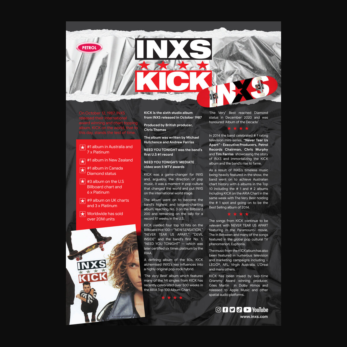 INXS (One Sheet)