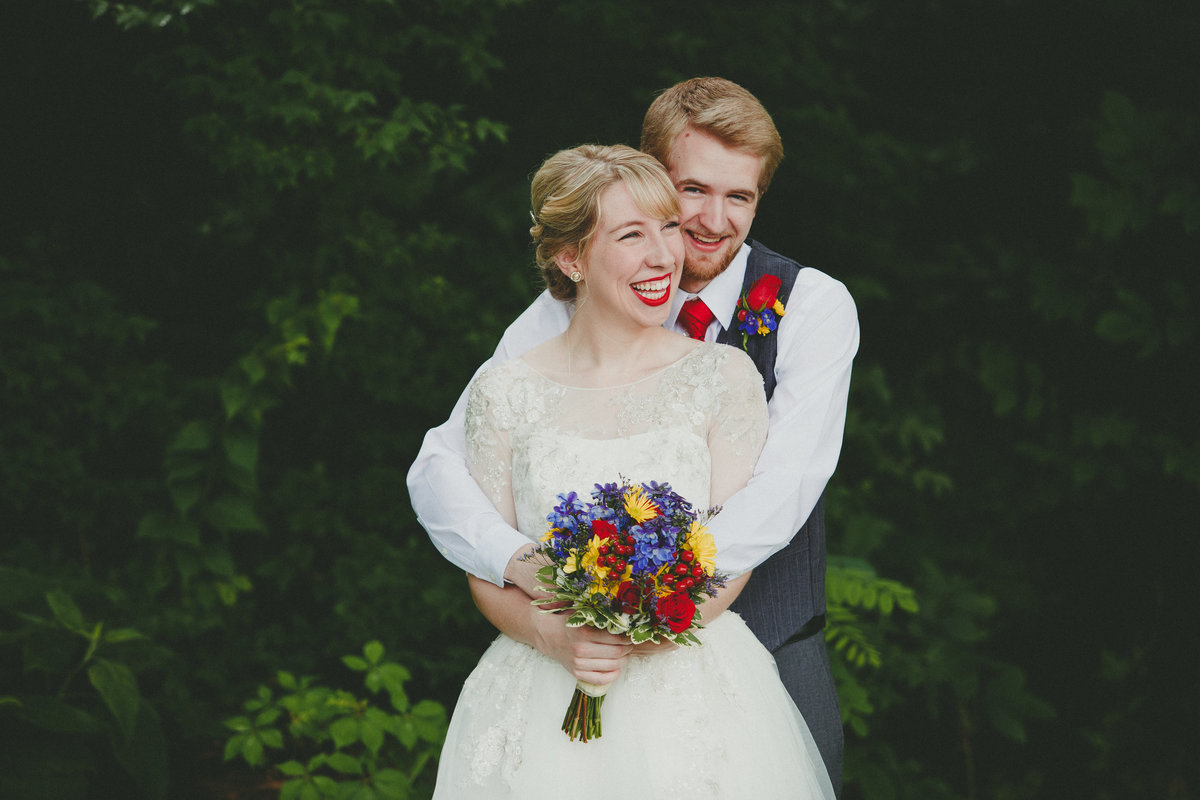 primary color wedding in east TN