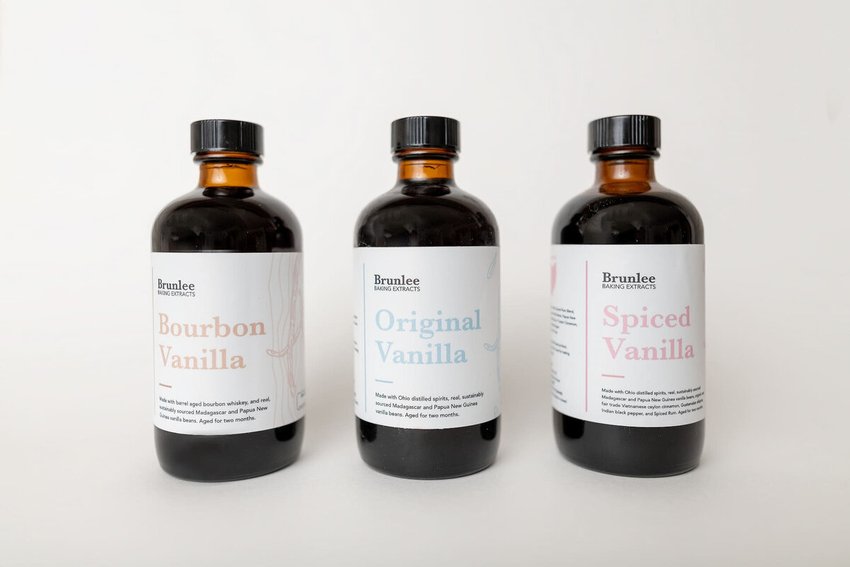 three kinds of vanilla extract