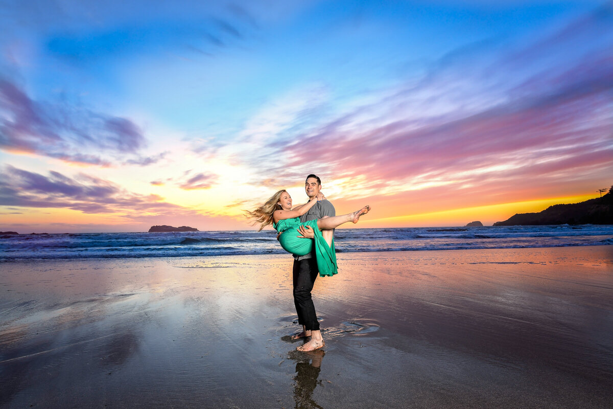 -Humboldt-County-Engagement-Photographer-Redway-Photographer-Parky's Pics-Trinidad-State-Beach-Sunset-engagement-5