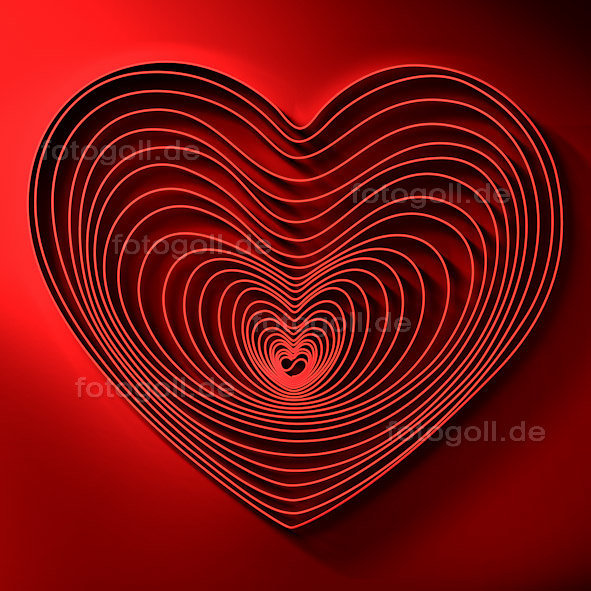 FOTO GOLL - HEART CANVASES - 20120119 - How Deep Is Your Love_Square