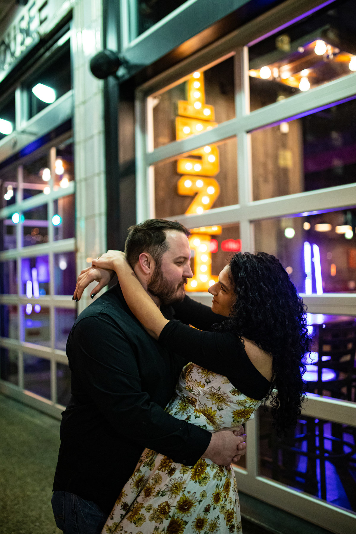 Downtown Pgh Engagement Photographer-7