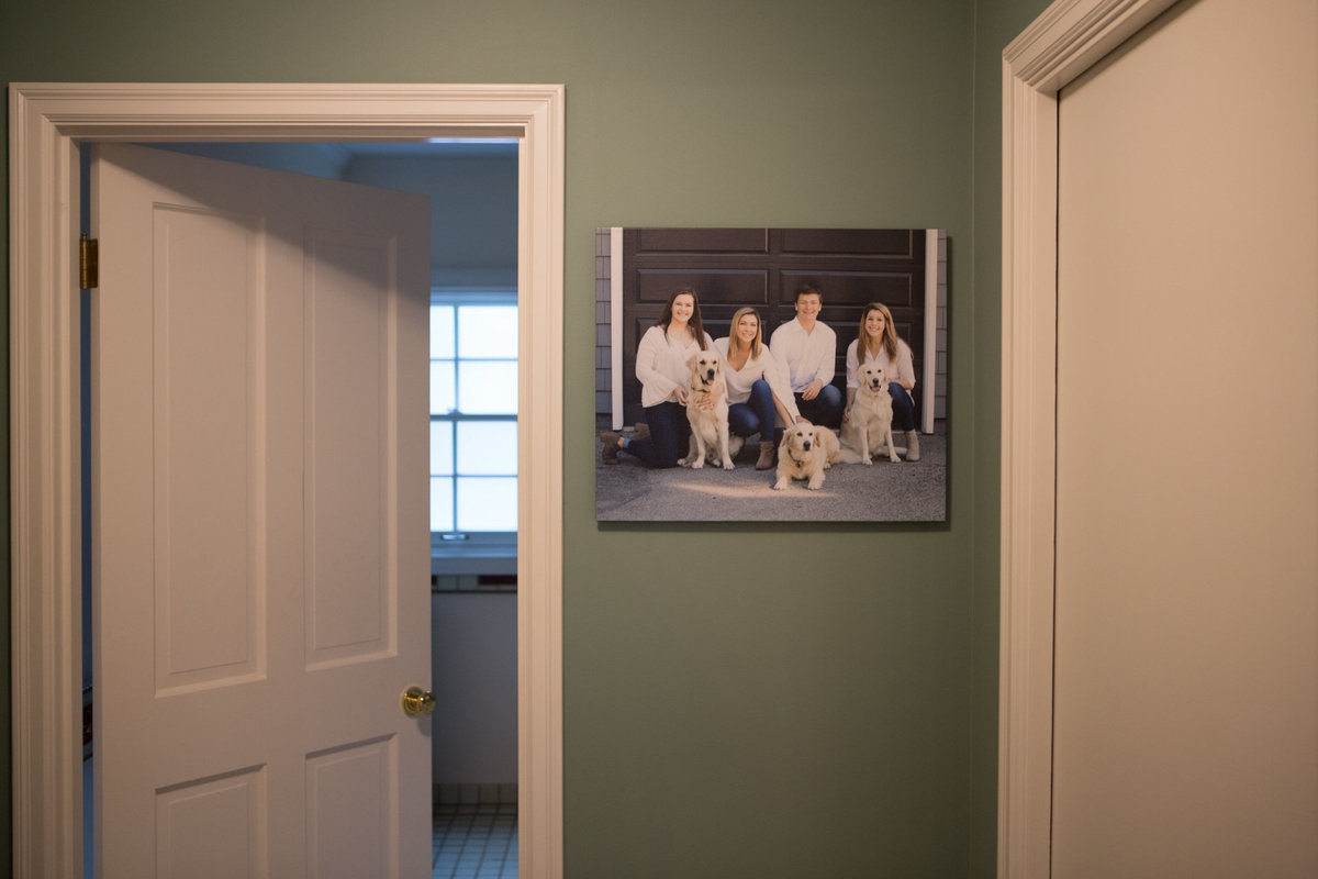Finished Product Family Photography Canvas Wall Art