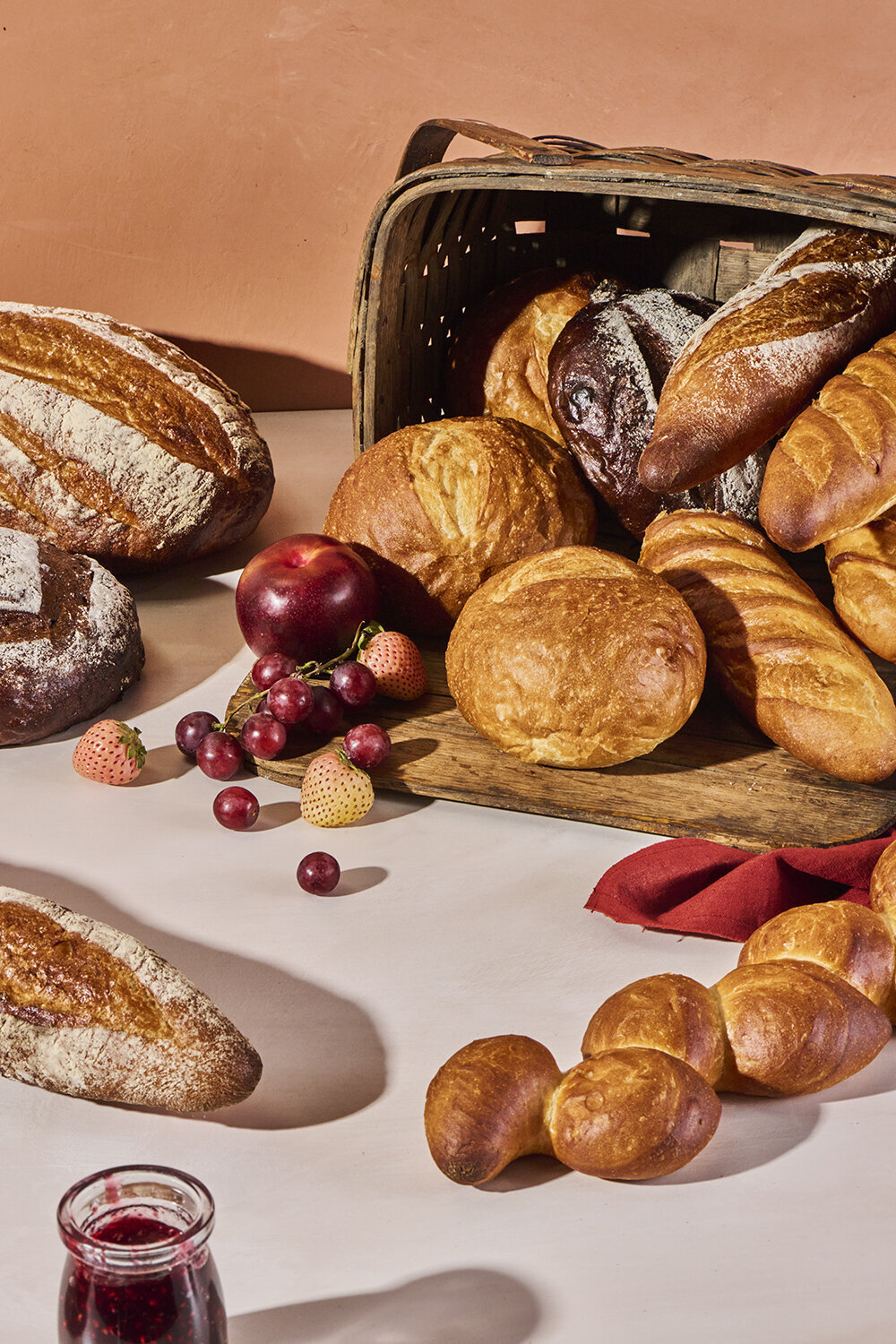 bread still life photography for tous les jours