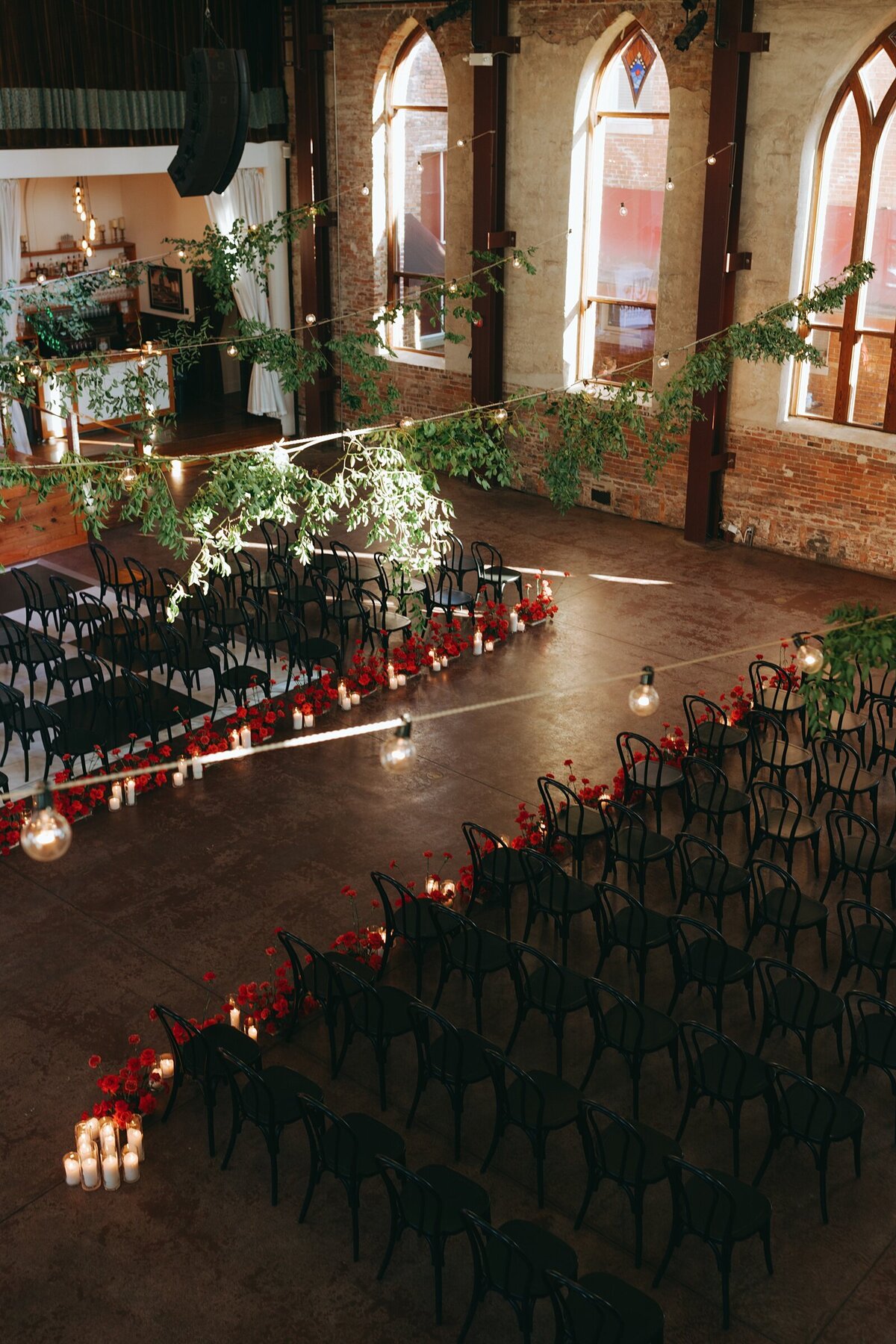 Jordan and Ian Romantic Red Rock and Roll Wedding Brooklyn Arts Center_0043