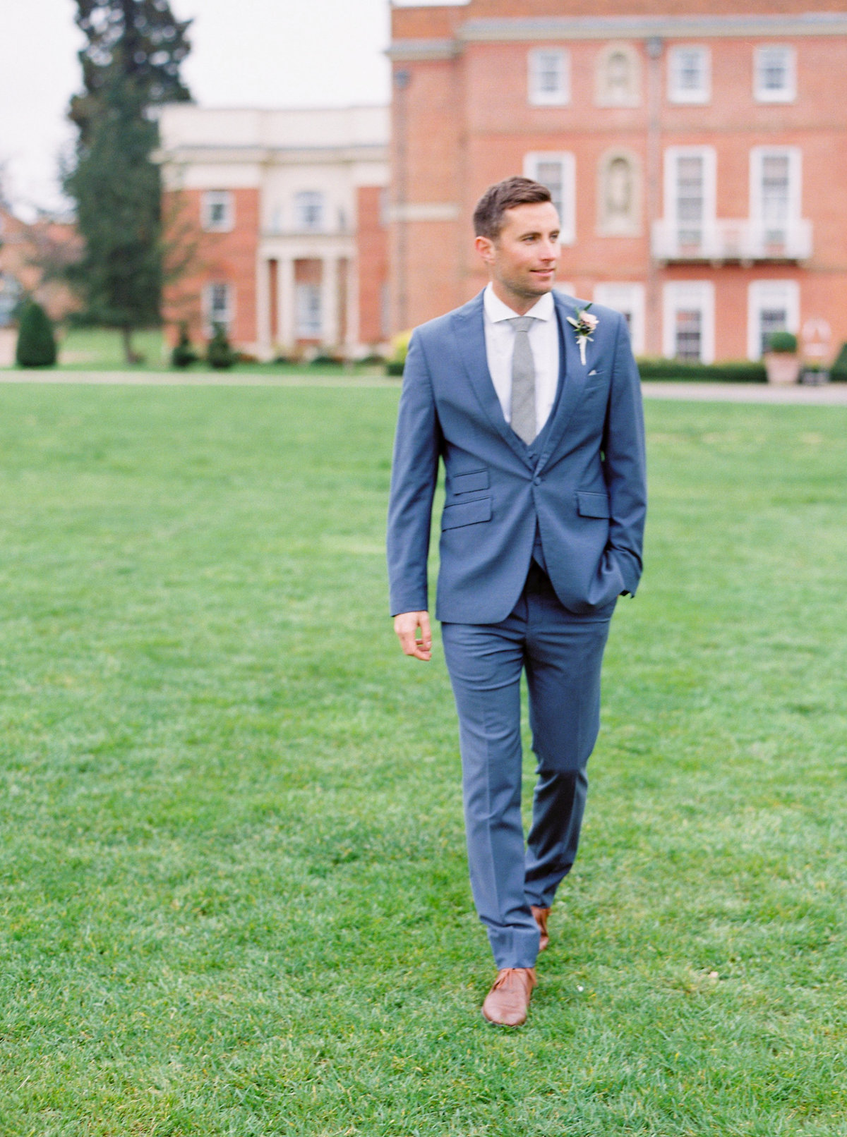 Hampshire Wedding Groom Suit