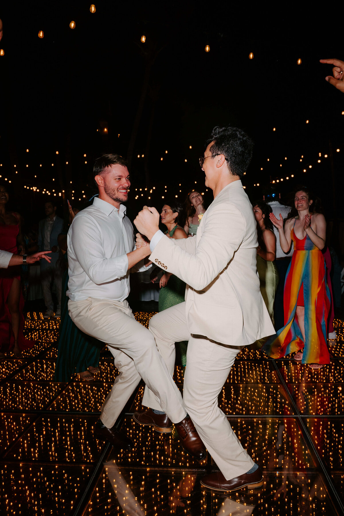 Dreams Riveria Maya Wedding - Bruich Wedding - DANCE PARTY - Kyrsten Ashlay Photography-59