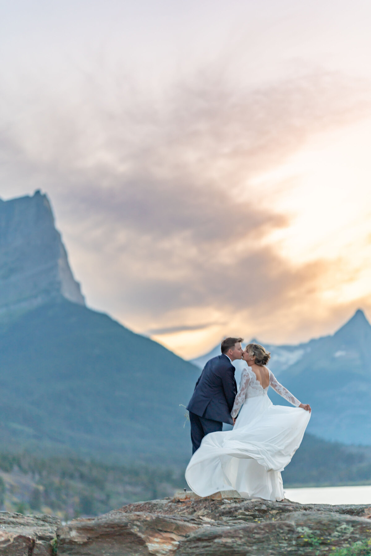 Glacier National Park Summer Wedding D&S (75)