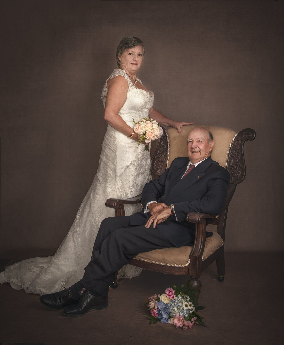 foraml couples wedding anniversary photo taken by Sonia Gourlie Fine art photogra[phy in Ottawa  Ontario