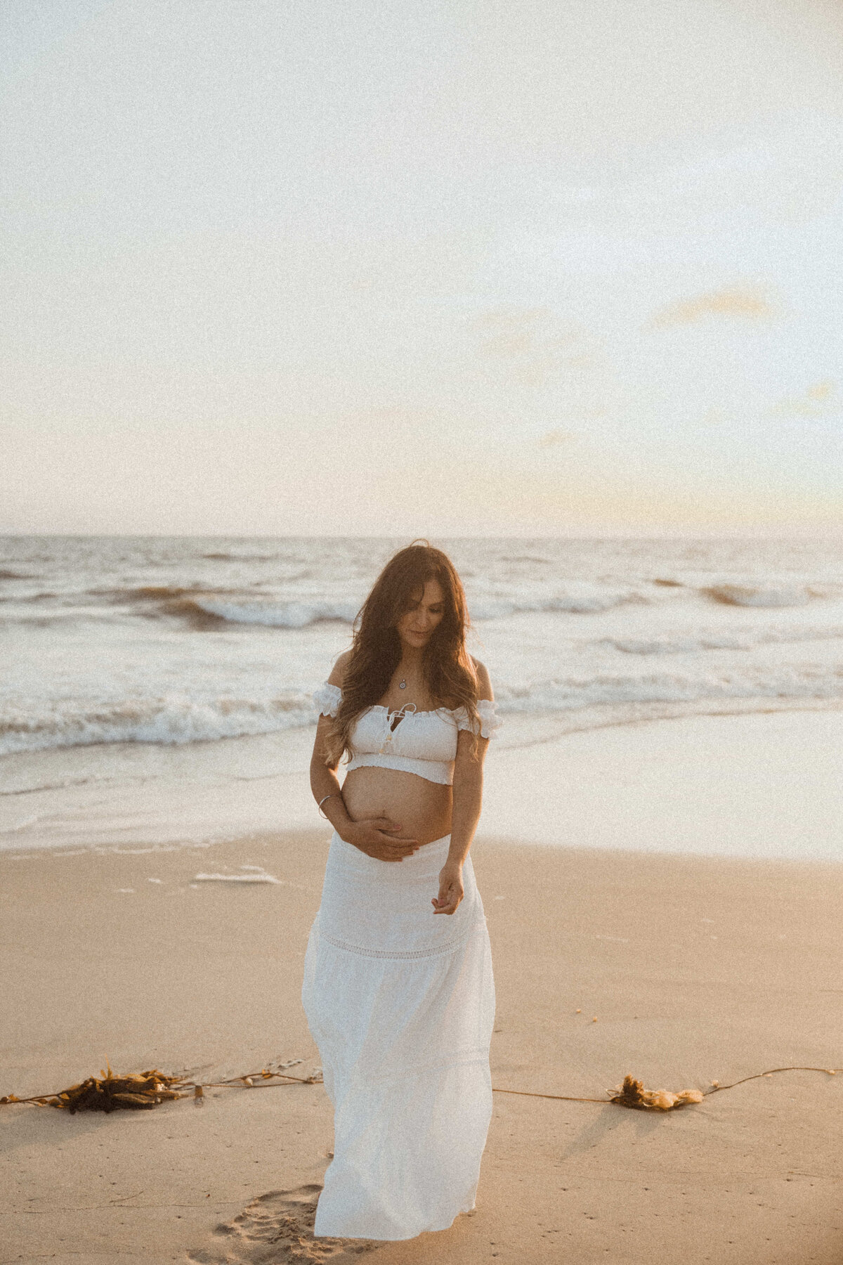 Santa Monica Beach Maternity Photography 61