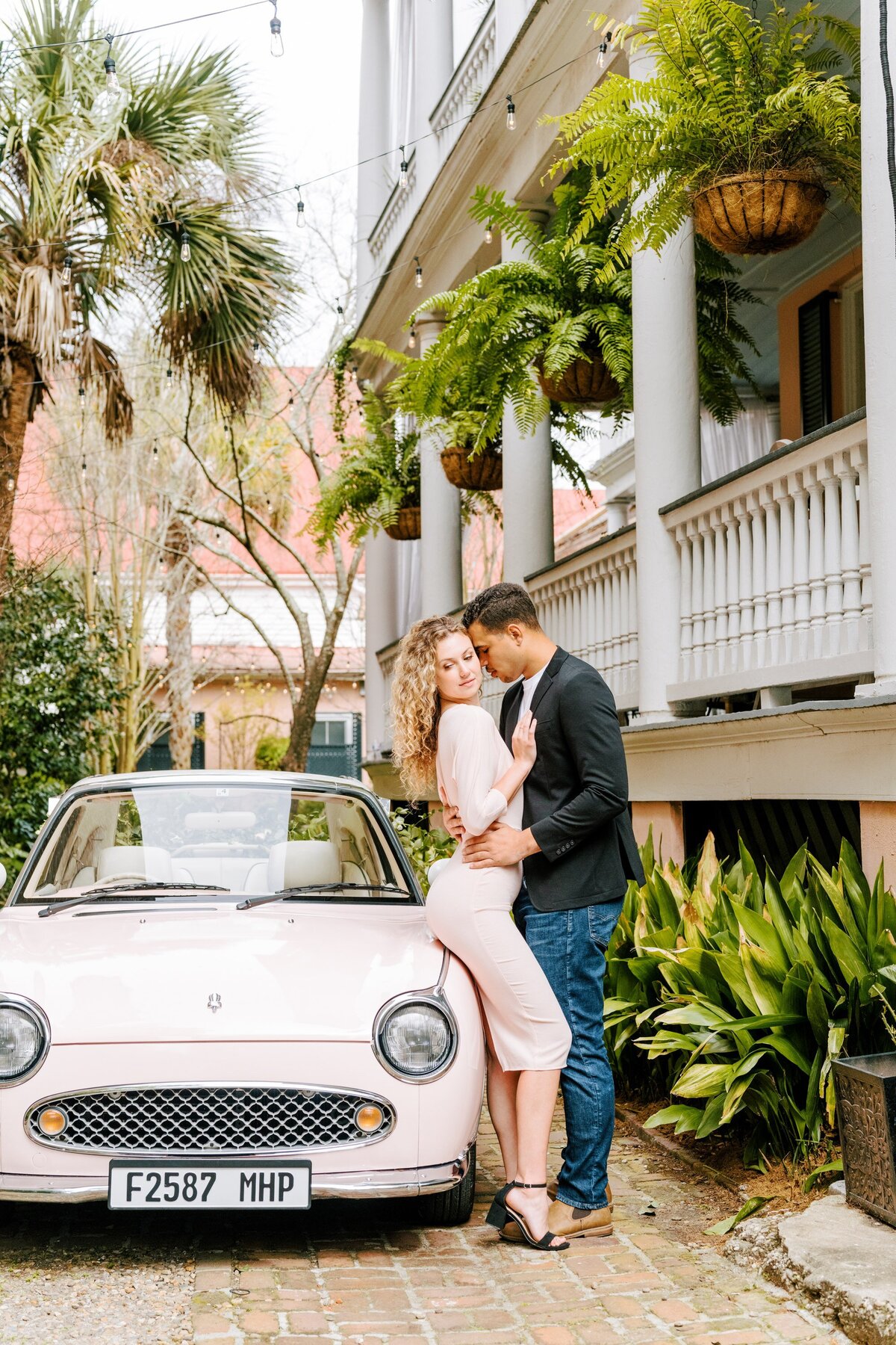 Downtown Charleston Pink Figgy Engagement Session_0007