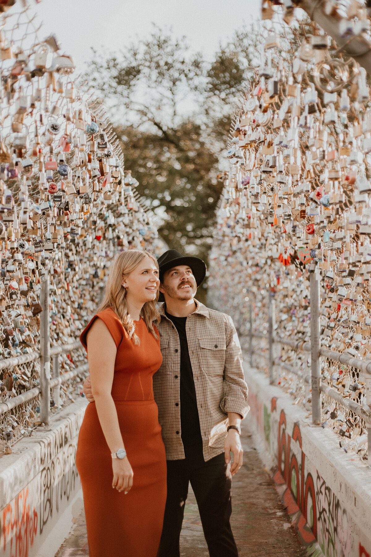 Romantic Engagement Shoot - Buffalo Bayou Park, Houston Texas-58