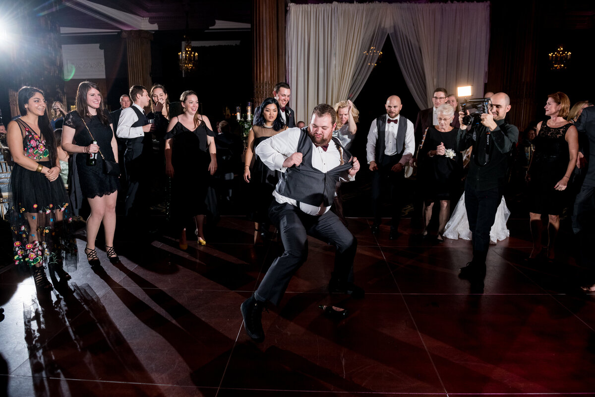 Crystal Tea Room Wedding Photography  reception
