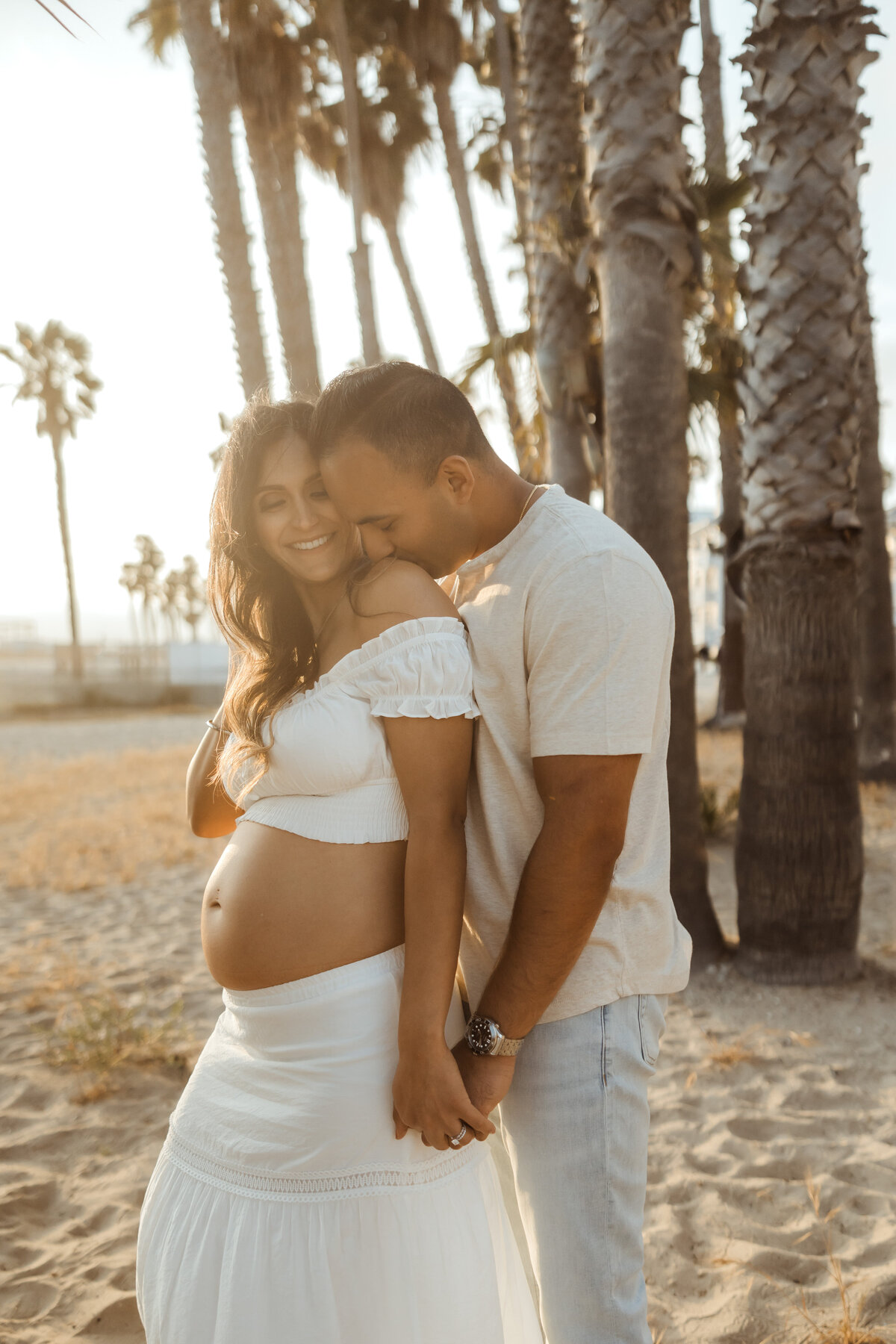 Santa Monica Beach Maternity Photography 26