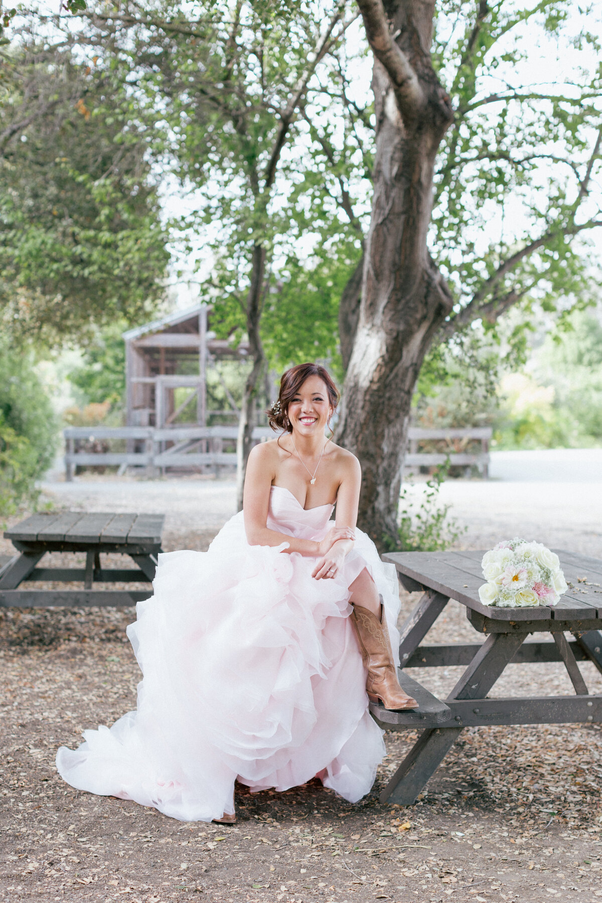 bridal portrait Outdoor Bay Area Wedding Couple ardenwood farms wedding venue fremont, ca