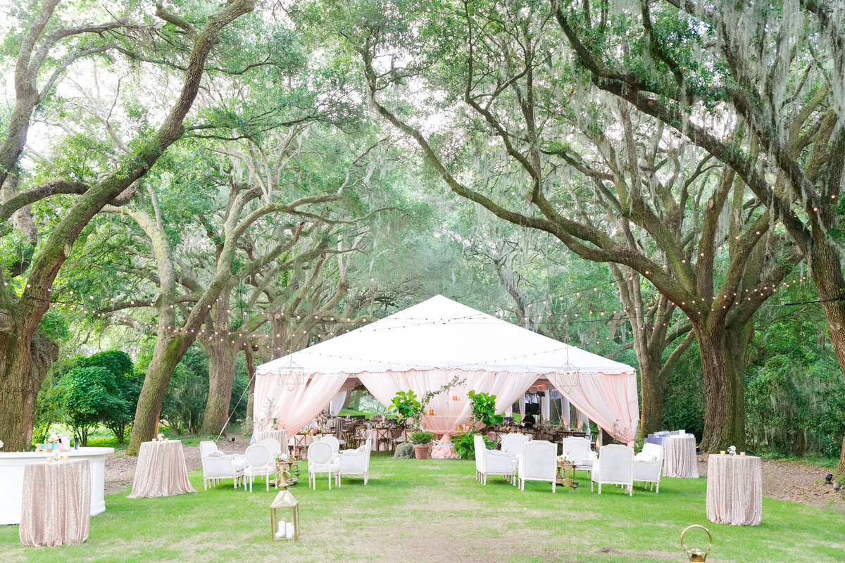 reception space at the legare waring house charleston