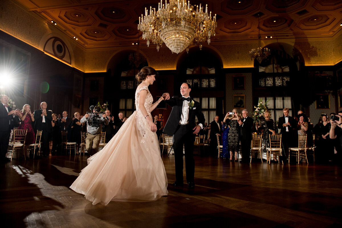 Union League Wedding Photography reception
