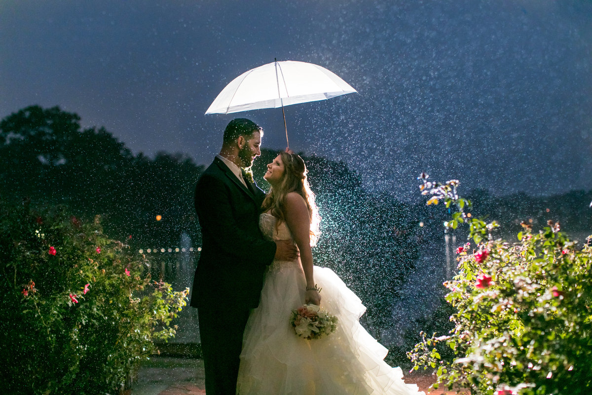 Rainy Wedding Baltimore Photographer