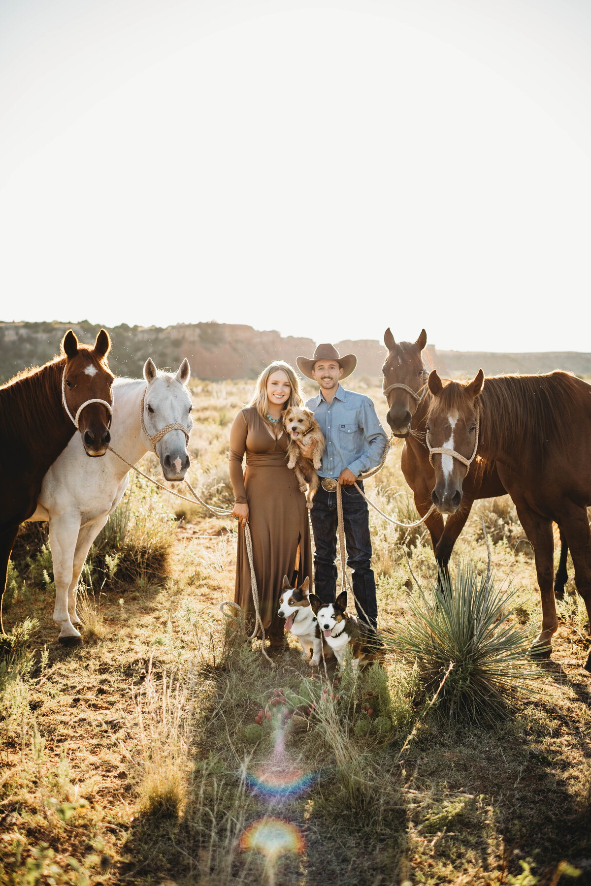 Oklahoma Ranch Engagement Session