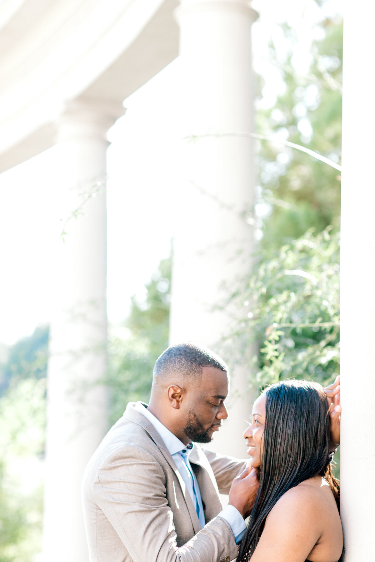 atlanta photography engagement session millennium gate museum