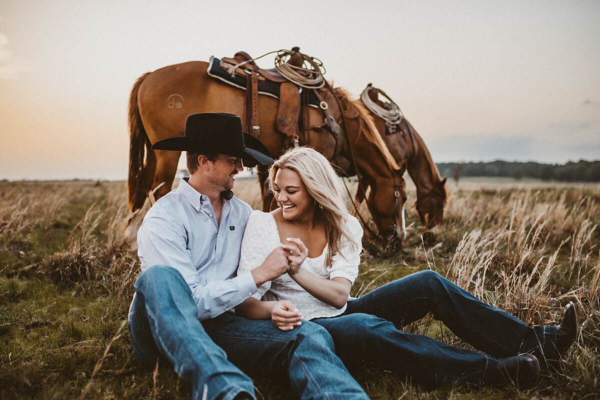 Cowboy Engagement Photographer