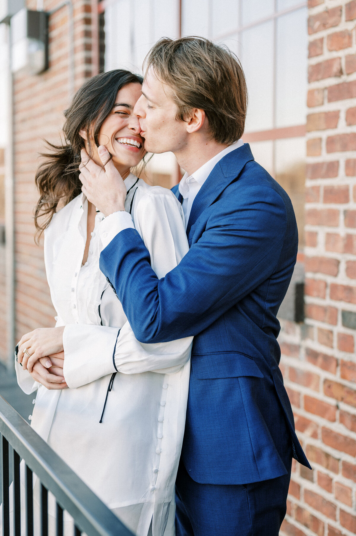Engagement Session at the Omar in downtown Omaha