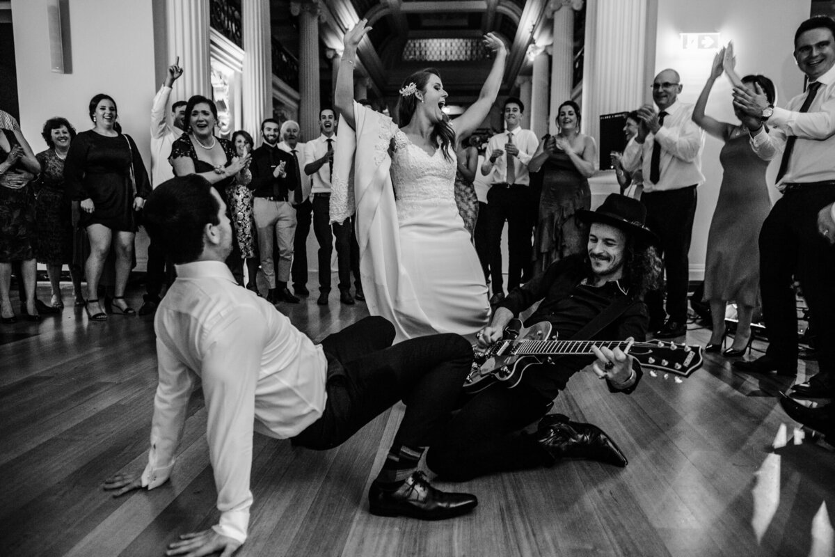 State Library Victoria Ian Potter Queen's Hall Melbourne Wedding Photographer68