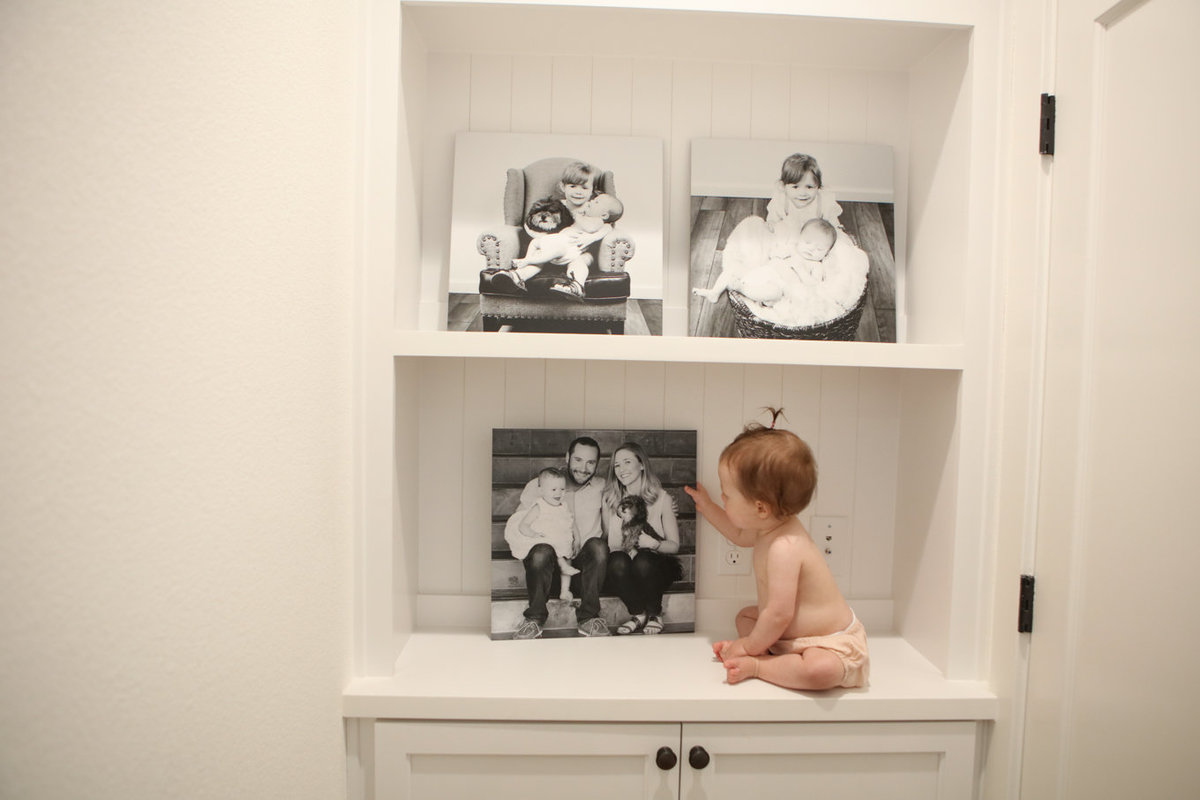 First Year Baby Photography Wall Art