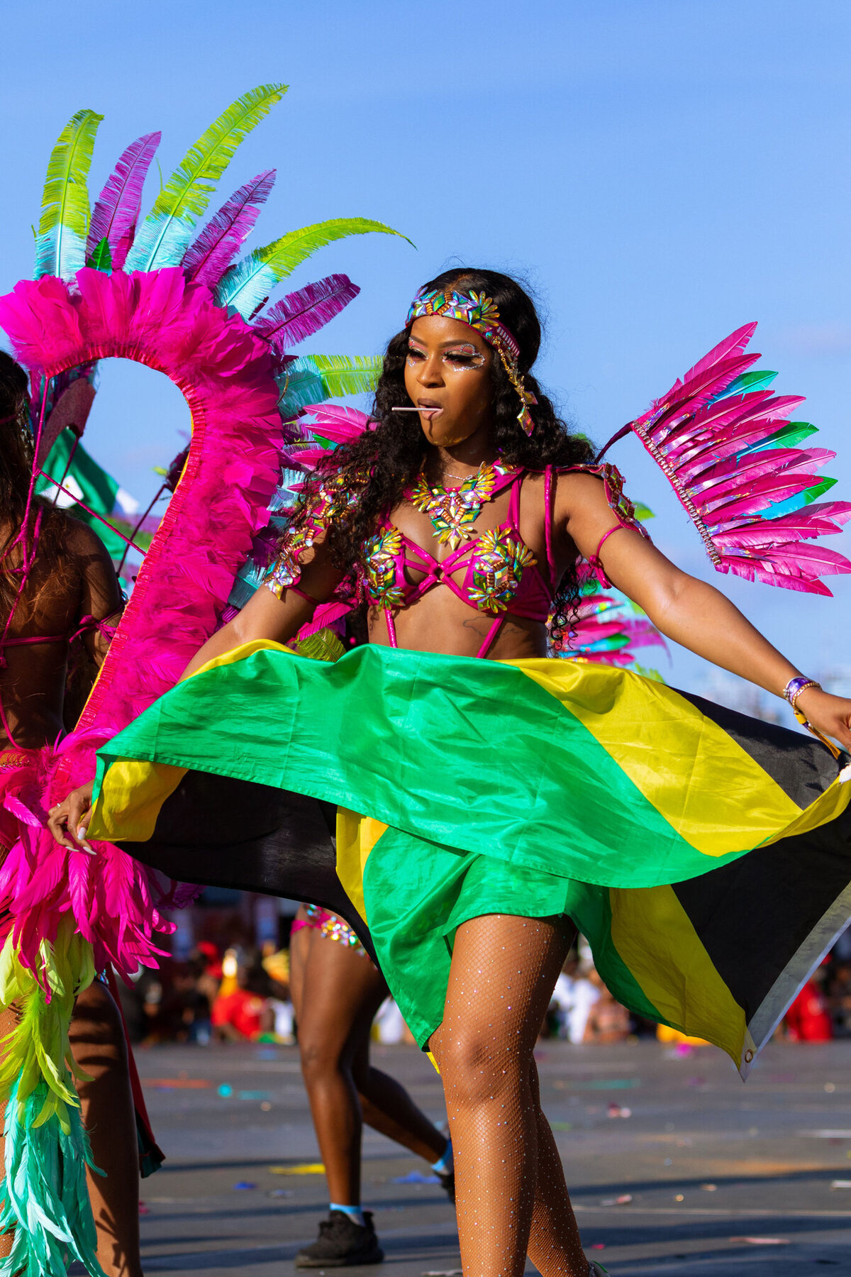 Photos of Masqueraders from Toronto Carnival 2023 - Sunlime Mas Band - Medium Band of The Year 2023-005