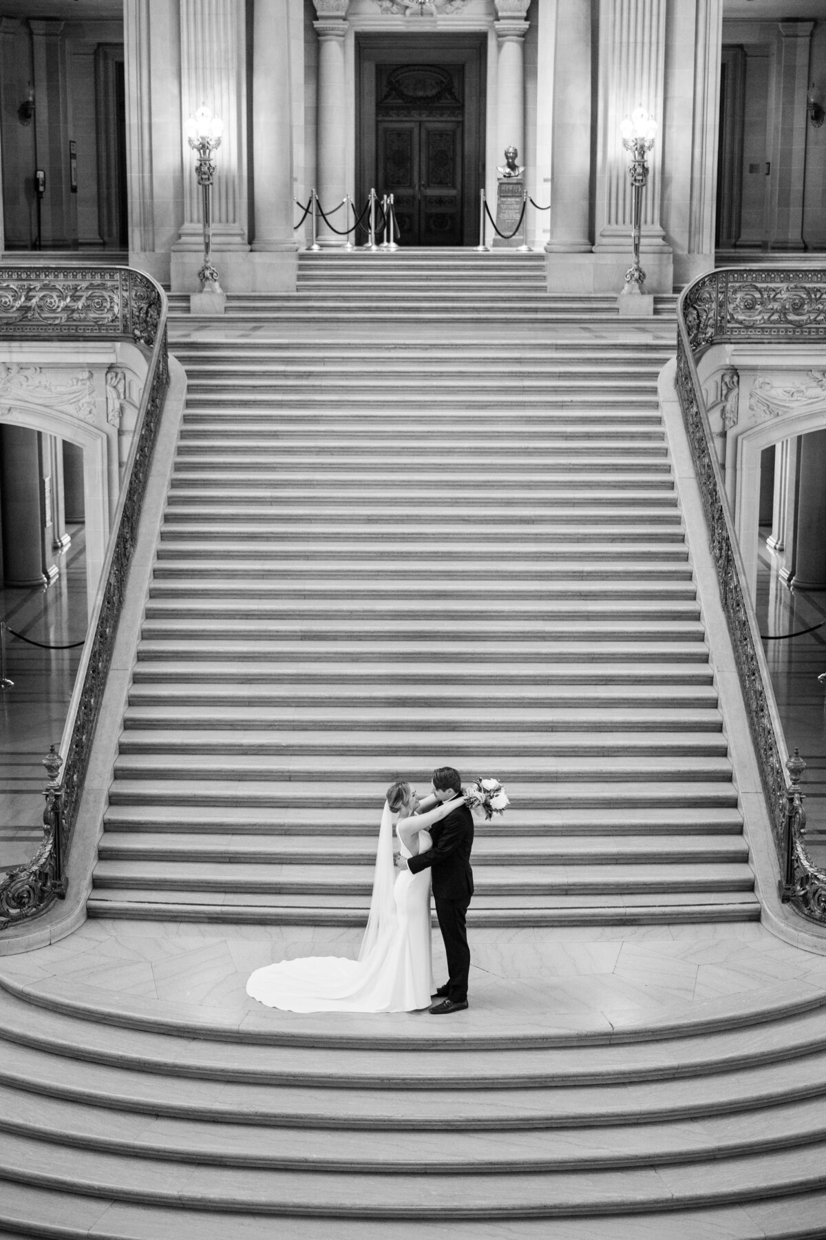 San Francisco Hall City Hall + Destination Wedding Photographer 032
