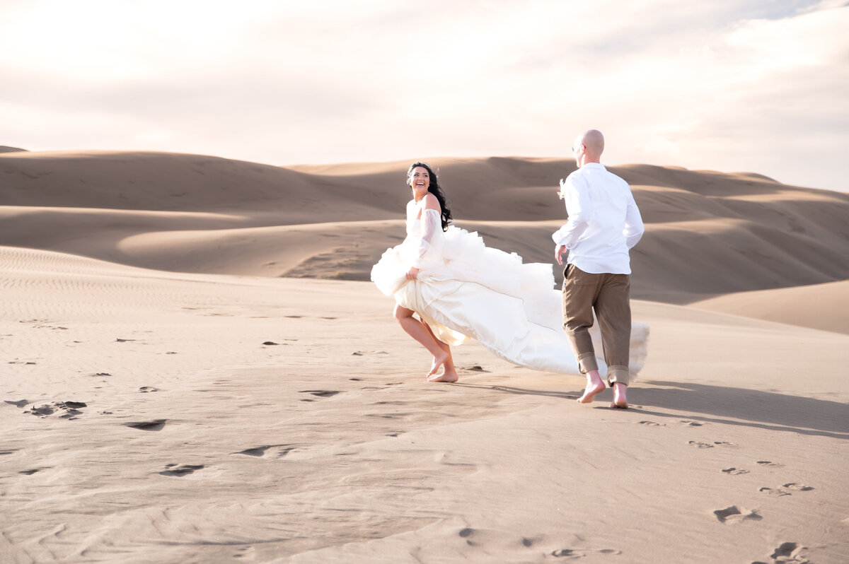 Great Sand Dunes National Park Colorado Elopement and Wedding Photographer