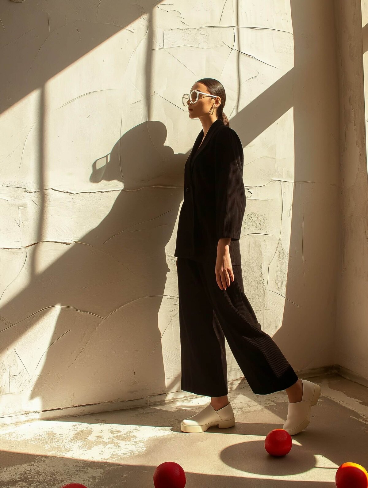 Modern Fashion in Sunlit Room 092124