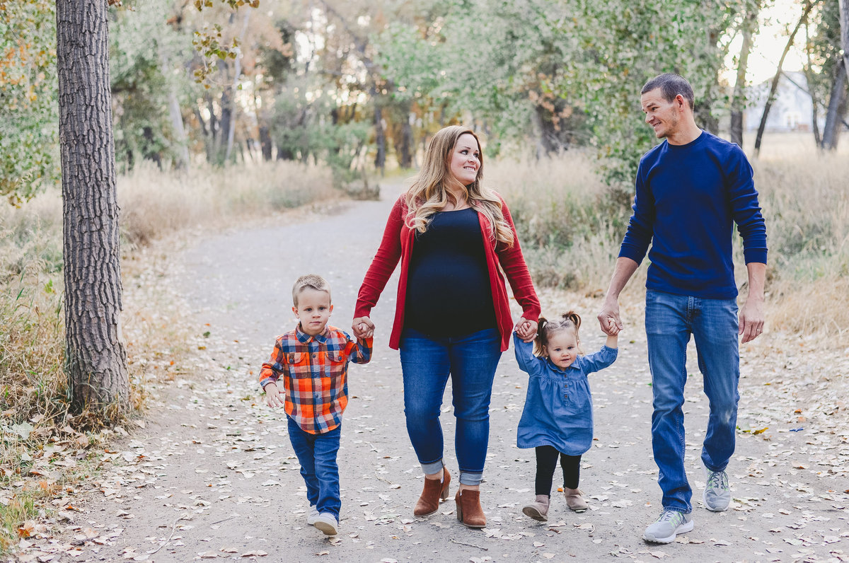Denver family maternity photos
