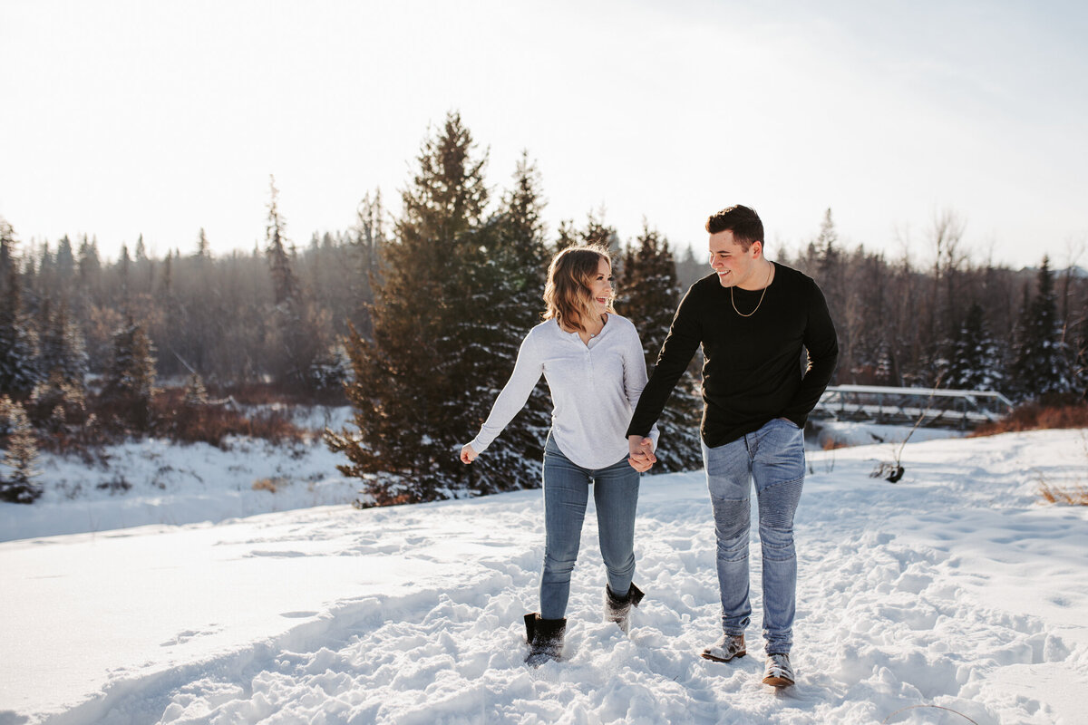 edmonton couple photography session at macctaggart