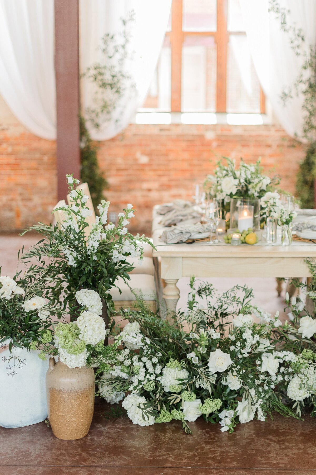 Italian Garden Party Wedding Brooklyn Arts Center Downtown Wilmington NC Brittanie Raquel Events_0002