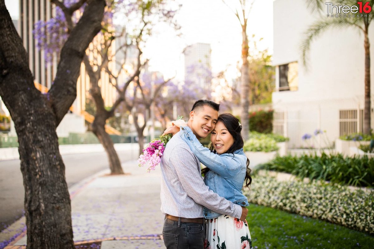 Downtown Los Angeles Engagement Photos Urban Professional Photography