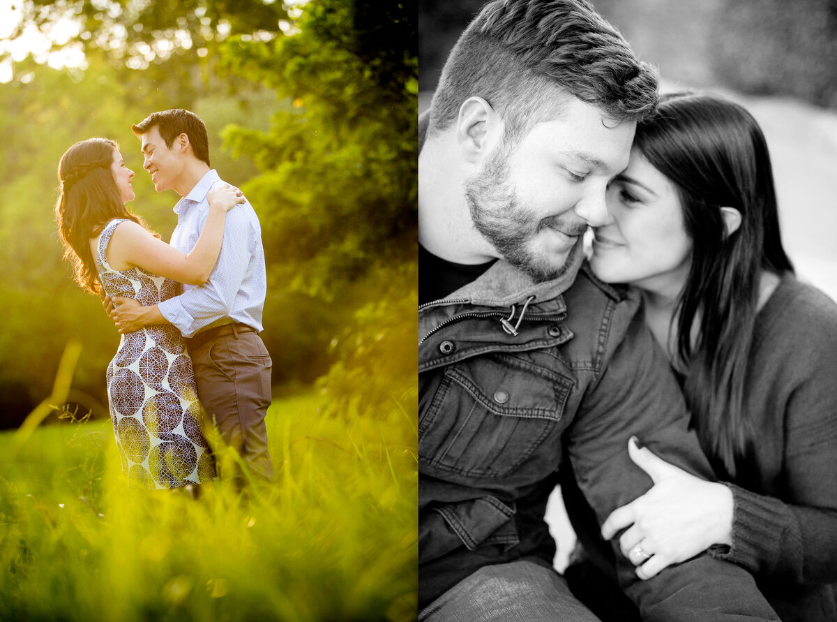 A North Carolina engagement session in Chapel Hill