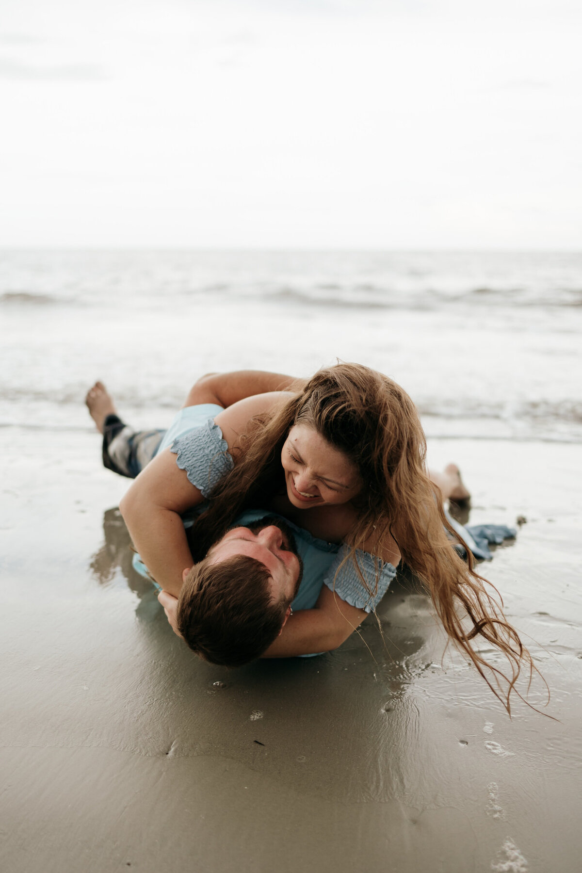 Driftwood Beach Engagement Session-392